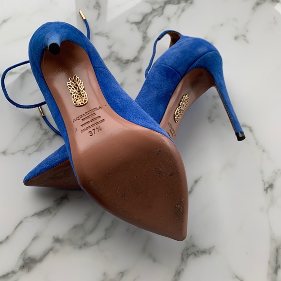 Aquazzura blue pump - Picture 2 of 4